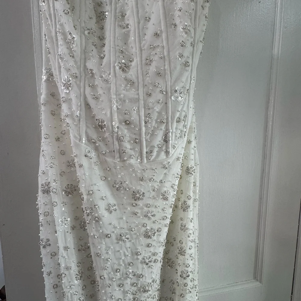 Meshki Gemma Strapless Embellished Maxi Dress - Picture 5 of 7